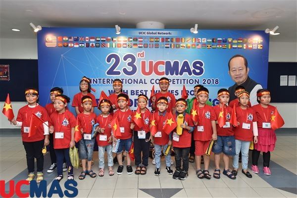 Hành trình cuộc thi Học sinh giỏi Quốc tế UCMAS 2018