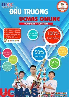 Cuộc thi đấu trường ucmas online lần thứ 4 – 2018