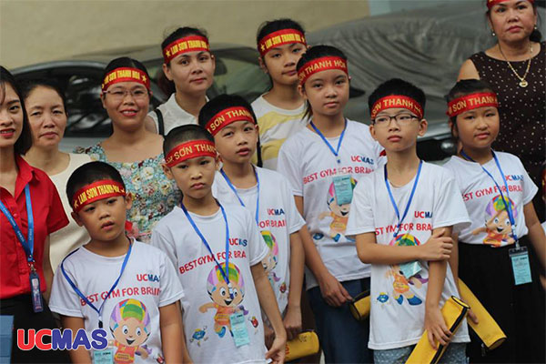 Các em UCMAS Lam Sơn tham dự kỳ thi quốc gia