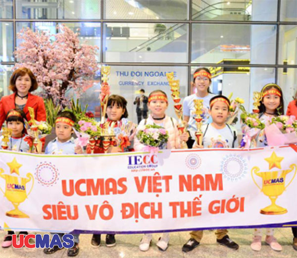 Học sinh UCMAS đạt nhiều giải cao trong kỳ thi quốc tế
