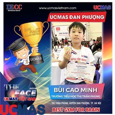 Thí sinh Bùi Cao Minh - Trường Tiểu học Thị trấn Phùng - UCMAS Đan Phượng