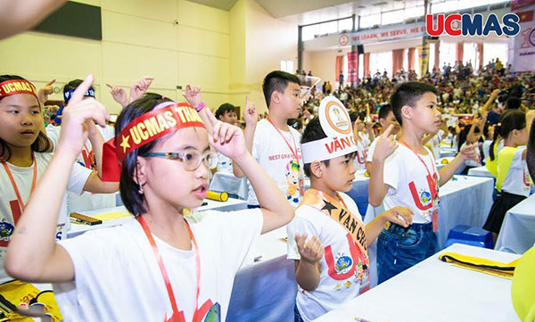 Học viên UCMAS Thanh Trì tham dự kỳ thi quốc tế